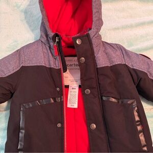 Carter's Red Quilted Jacket